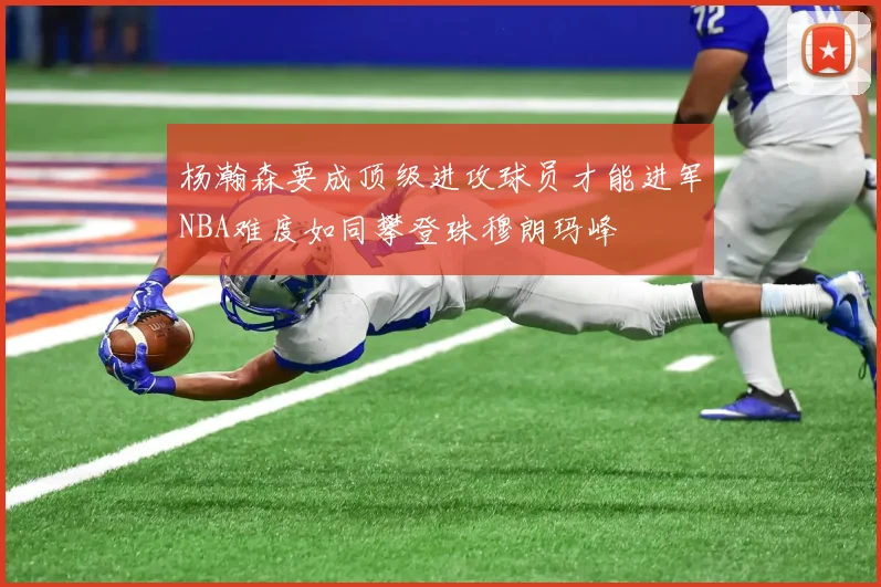 杨瀚森要成顶级进攻球员才能进军NBA难度如同攀登珠穆朗玛峰